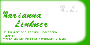 marianna linkner business card